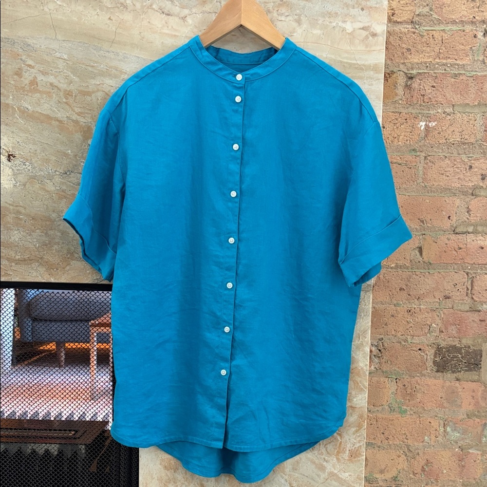 Boden linen shirt, Sz 4